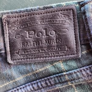 Ralph Lauren - POLO Plaid Jeans Sz: 32" & 32"